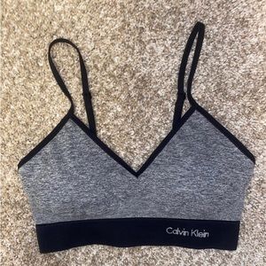 Calvin Klein lightly lined bralette